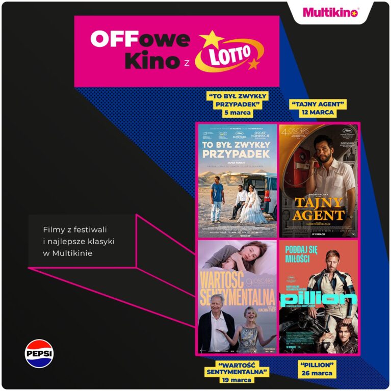 Marcowe „OFFowe Kino z Lotto” w Multikinie
