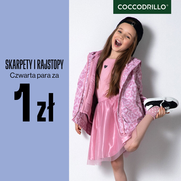 SKARPETKI I RAJSTOPY – Czwarta para za 1 zł