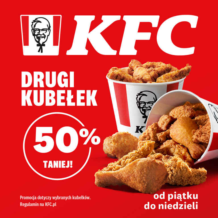 Kubełek 50% off