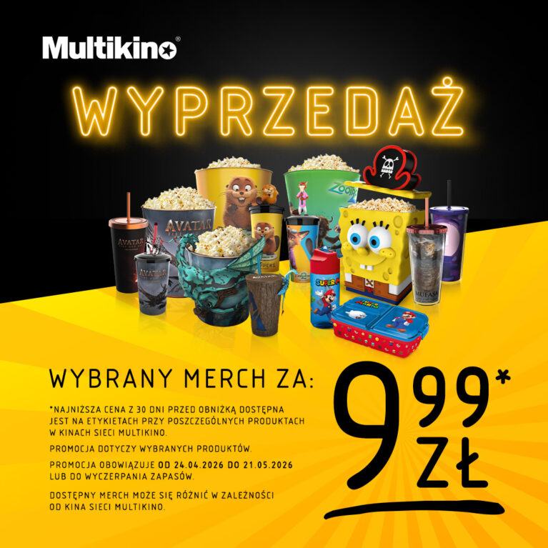 Wielka wyprzedaż merchu filmowego w Multikinie. Kultowe gadżety w rekordowo niskich cenach