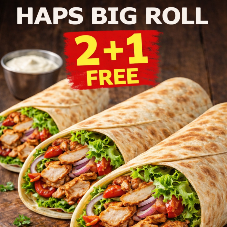 Promocja HAPS BIG ROLL 2+1 gratis