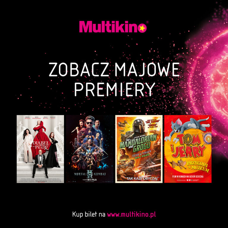 Maj pełen premier w Multikinie – od widowiskowej akcji po muzyczne emocje i kino familijne