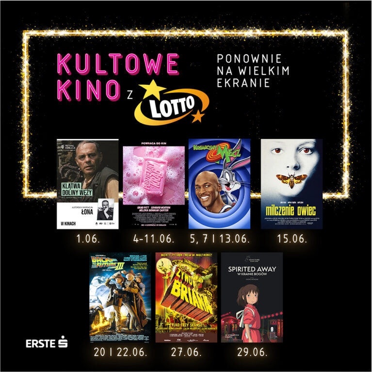 Czerwiec z Kultowym Kinem z Lotto w Multikinie. Na wielkim ekranie ponownie „Podziemny krąg”, „Milczenie owiec”, „Romeo i Julia” czy „W krainie bogów”