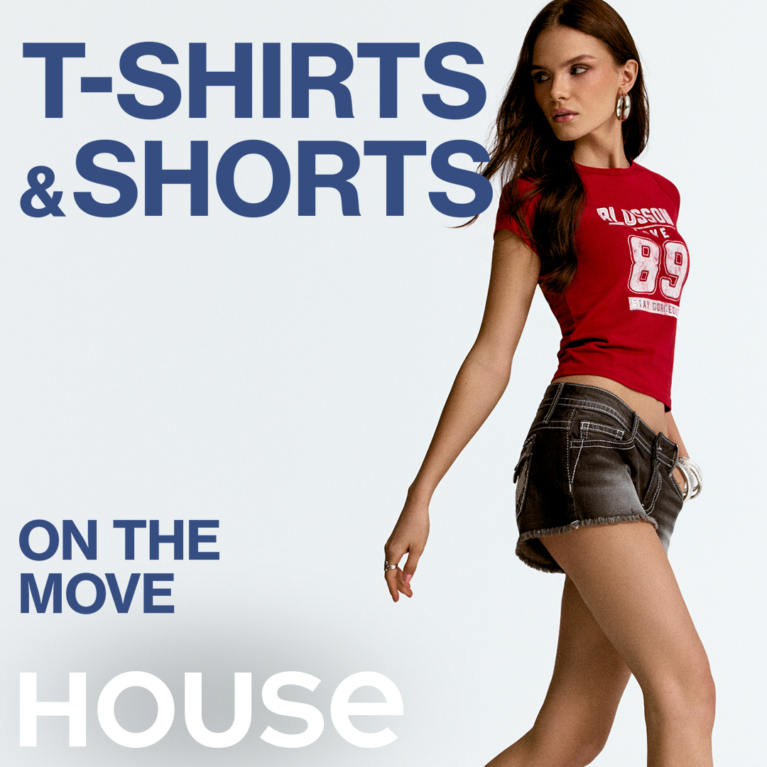 T-shirt i szorty – sezonowe nowości w HOUSE