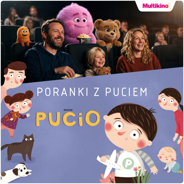 Pucio na Porankach w Multikinie – kreatywność, zabawa i kinowe przygody dla najmłodszych