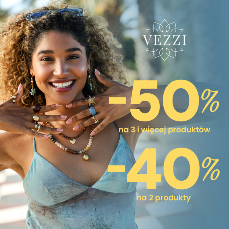 Letnia promocja od VEZZI – zyskaj AŻ DO -50%!