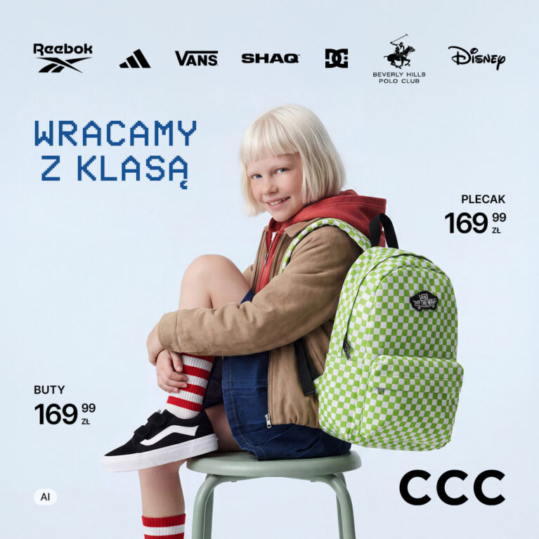 Back to School z CCC. Styl, wygoda i sprawdzona jakość na każdy szkolny dzień!