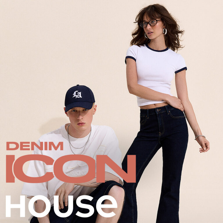 ICONIC denim w House!