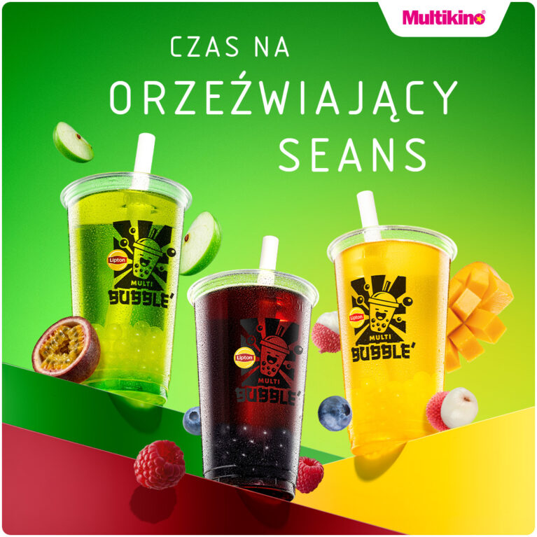 Multi Bubble – nowe smaki w Multikinie