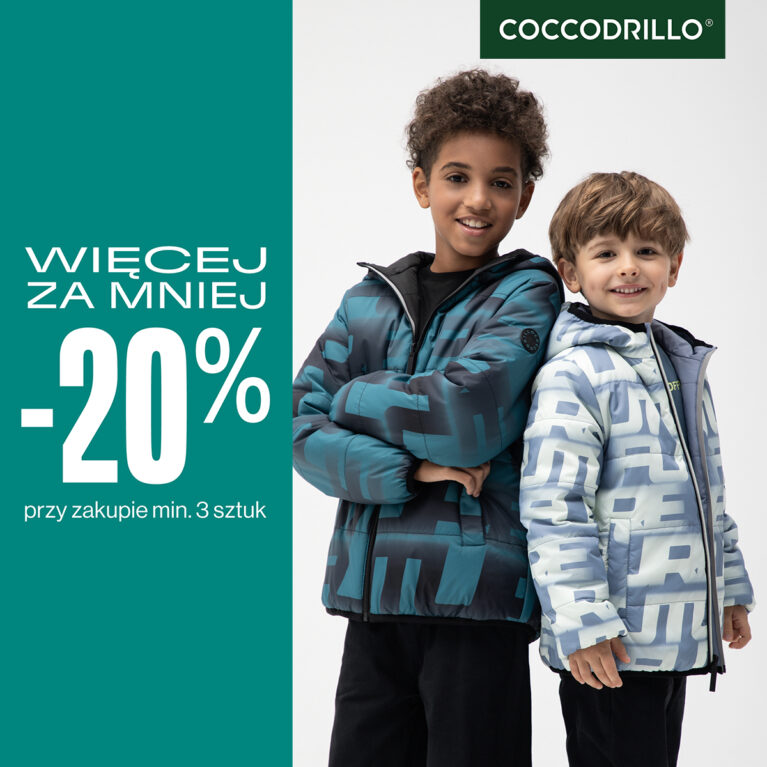 Więcej za mniej w Coccodrillo