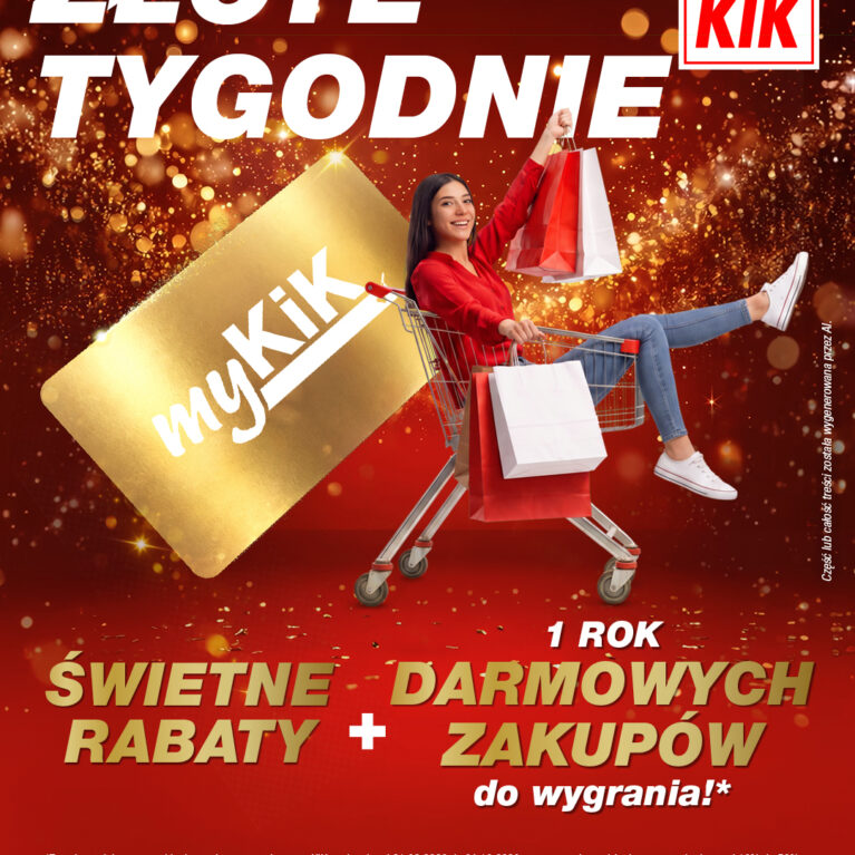 Złote Tygodnie myKiK właśnie wystartowały!