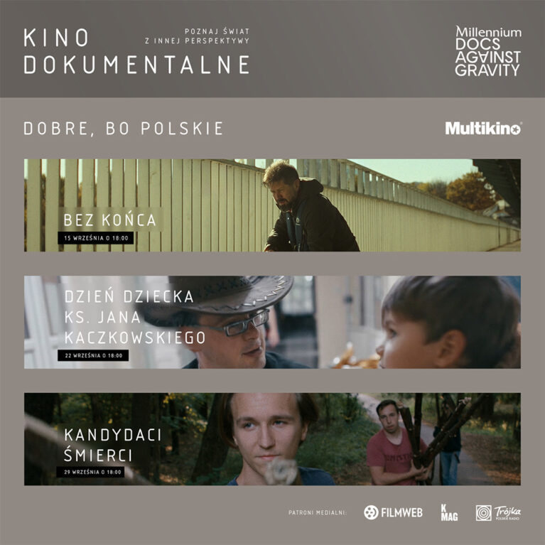 Kino dokumentalne w Multikinie! Rusza nowy cykl stworzony z festiwalem Millennium Docs Against Gravity