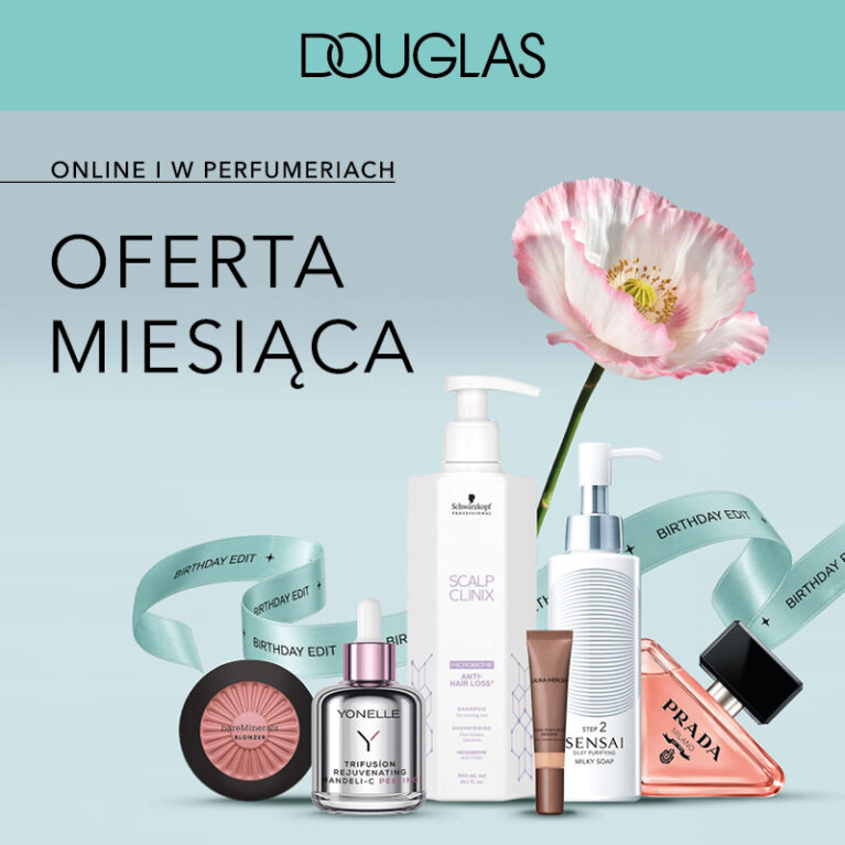 Oferta miesiąca w perfumeriach Douglas