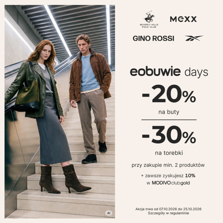 EOBUWIE DAYS wciąż trwają. Rabaty do -30% na wszystko!